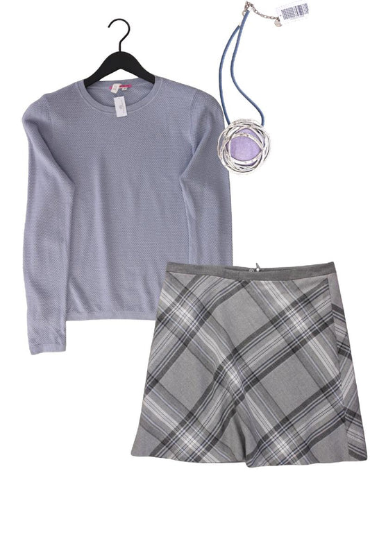 Second Hand Outfit Größe L mit QS by s.Oliver Feinstrickpullover in Gr. L