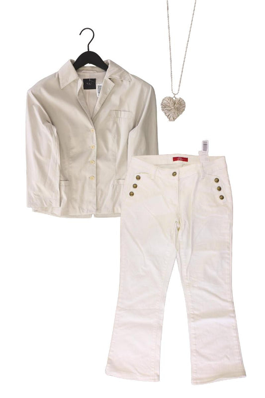 Second Hand Outfit Größe S mit Oui Classic Blazer in Gr. 36 und Halskette