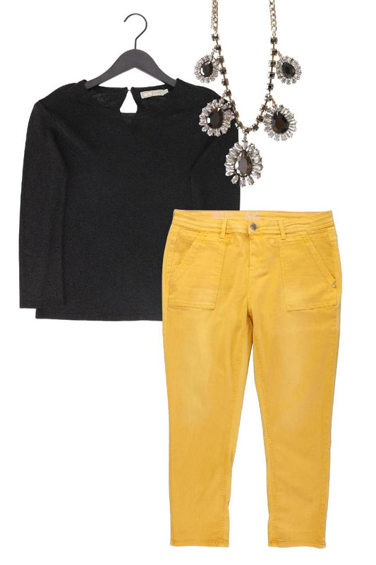 Second Hand Outfit Größe L mit WE Fashion Feinstrickpullover in Gr. L