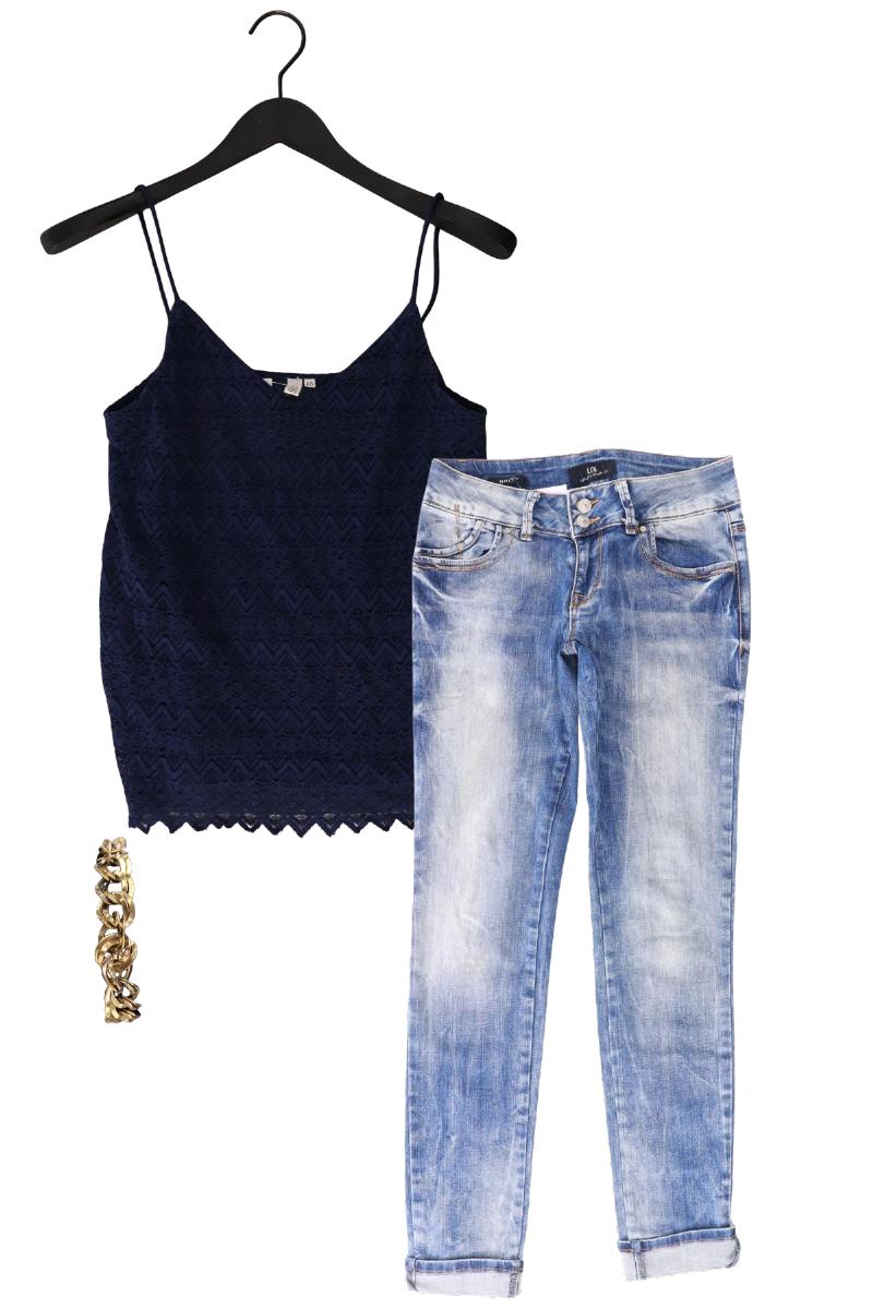 Second Hand Outfit Größe M mit s.Oliver Spitzentop in Gr. 38 und Armband