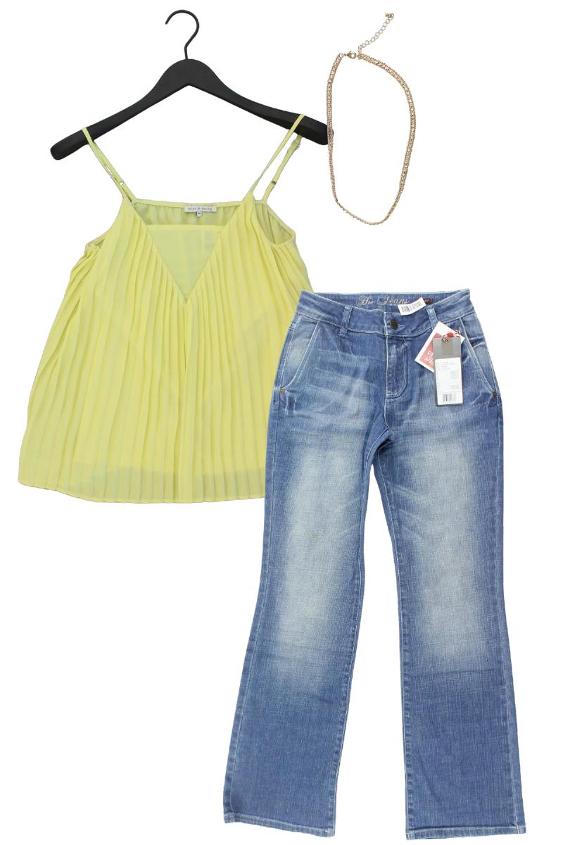 Second Hand Outfit Größe XS mit mint & berry Spaghetti-Top in Gr. 34