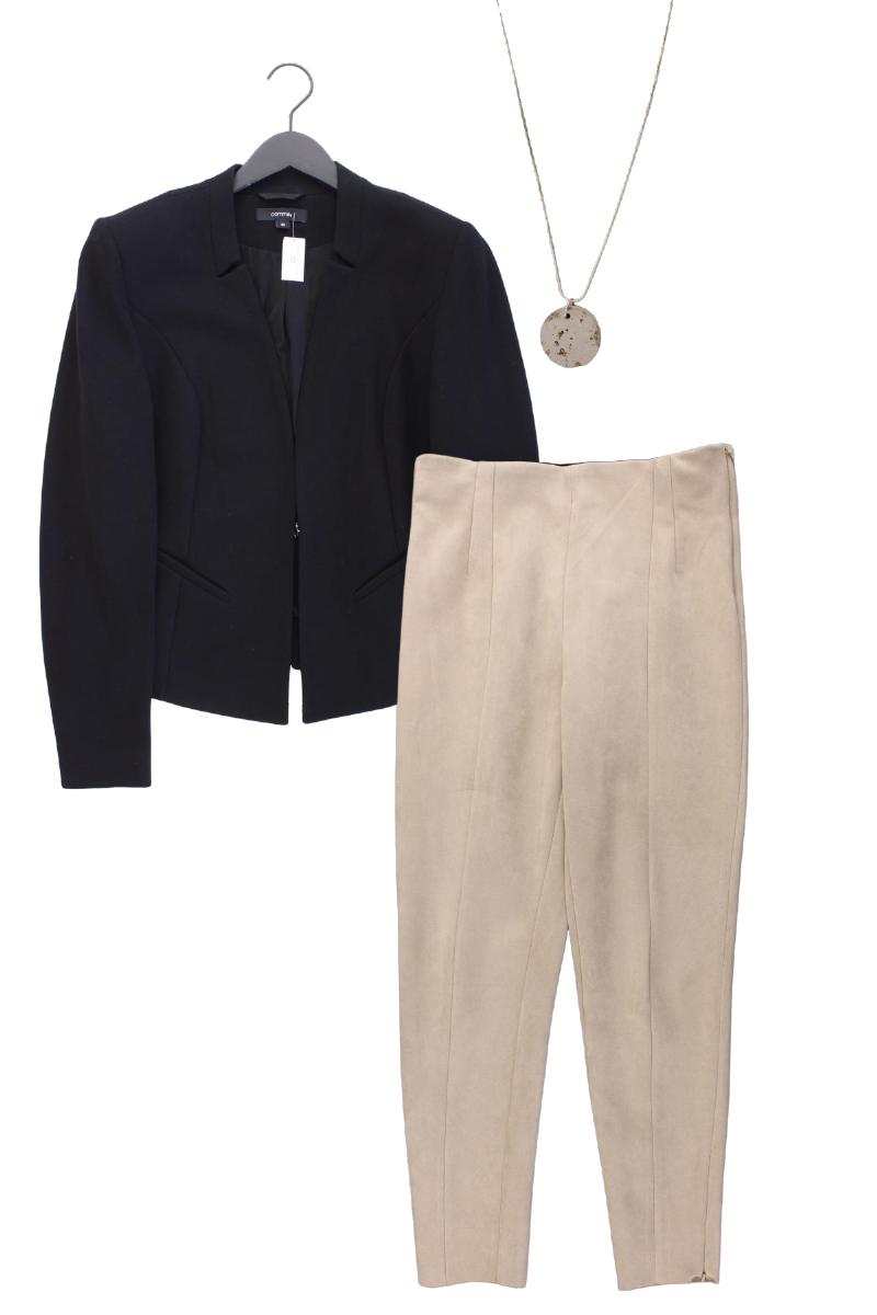Second Hand Outfit Größe L mit comma, Classic Blazer in Gr. 42 und Halskette