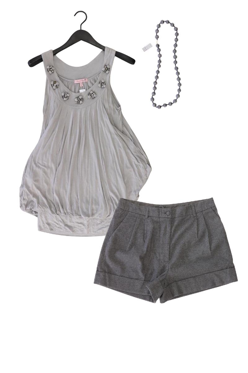 Second Hand Outfit Größe M mit Trägertop in Gr. M, H&M Shorts in Gr. 38