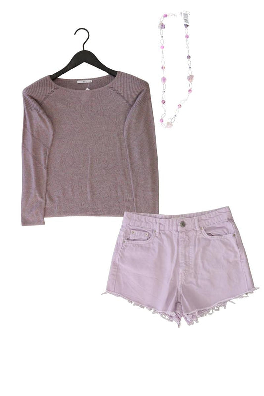 Second Hand Outfit Größe XS mit edc by Esprit Feinstrickpullover in Gr. XS