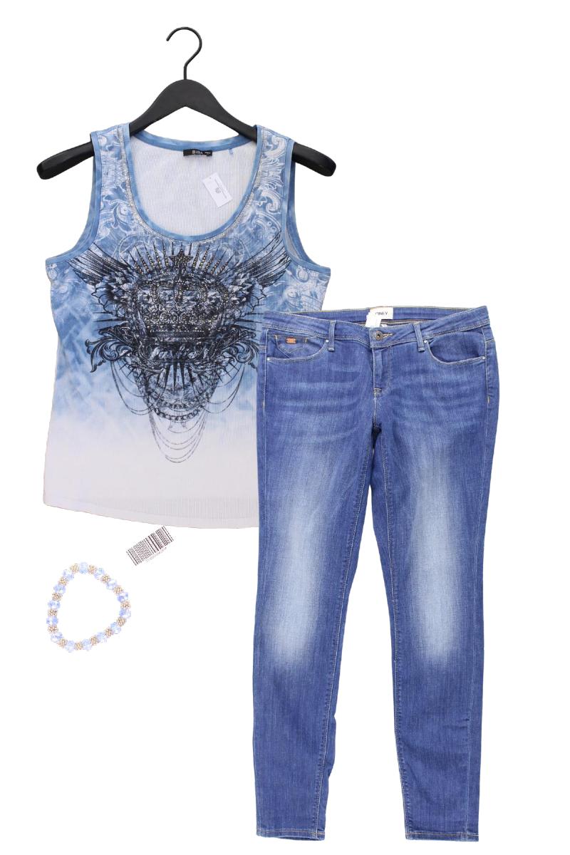 Second Hand Outfit Größe L mit Biba Trägertop in Gr. L und Armband