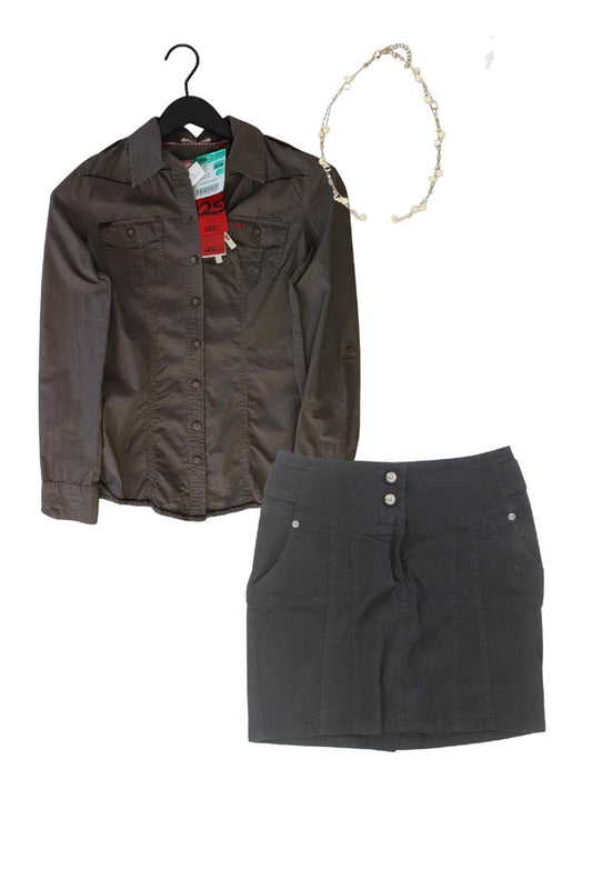 Second Hand Outfit Größe XS mit QS by s.Oliver Langarmbluse in Gr. 34