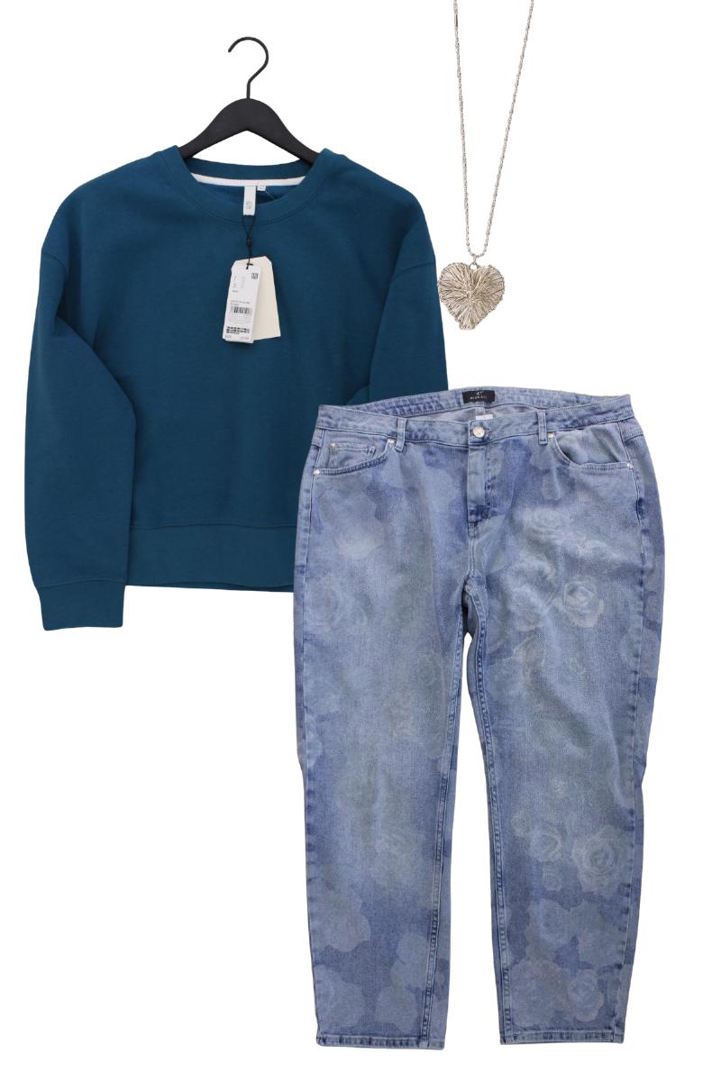 Second Hand Outfit Größe XXL mit QS by s.Oliver Langarmpullover in Gr. XXL