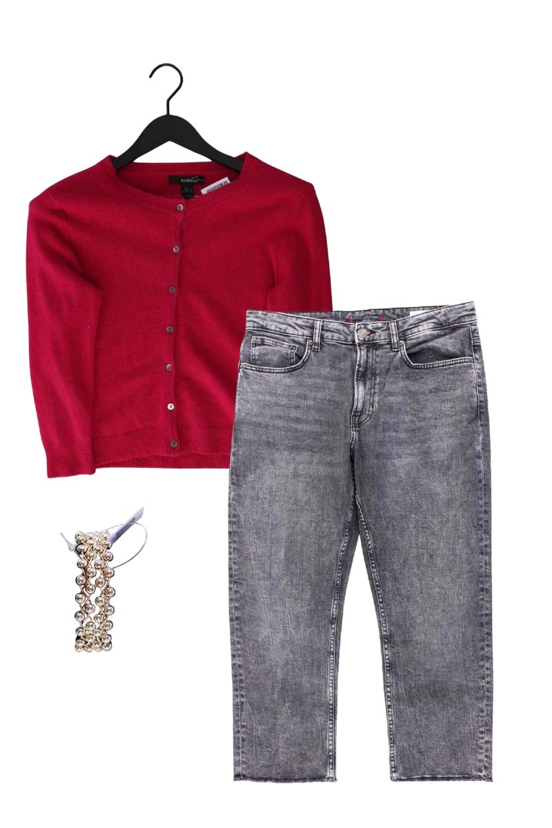 Second Hand Outfit Größe M mit Mango Strickjacke in Gr. M und Armband