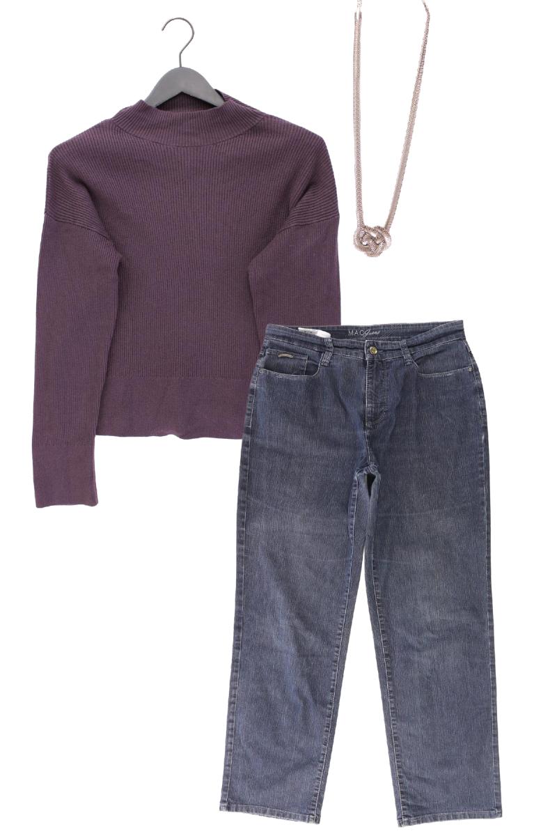 Second Hand Outfit Größe L mit QS by s.Oliver Feinstrickpullover in Gr. L