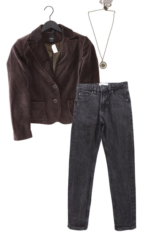 Second Hand Outfit Größe S mit Esprit Collection Samtblazer in Gr. 36