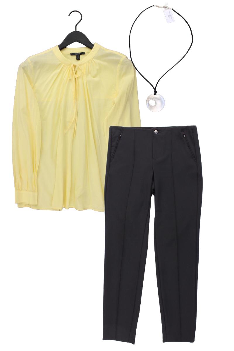 Second Hand Outfit Größe S mit Esprit Langarmbluse in Gr. 36 und Halskette