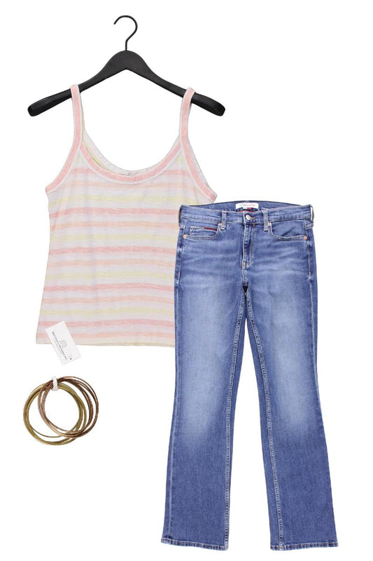 Second Hand Outfit Größe M mit Esprit Trägertop in Gr. M und Armband