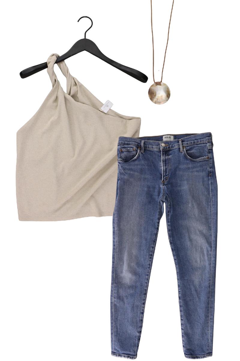Second Hand Outfit Größe M mit Classic Top in Gr. M und Halskette
