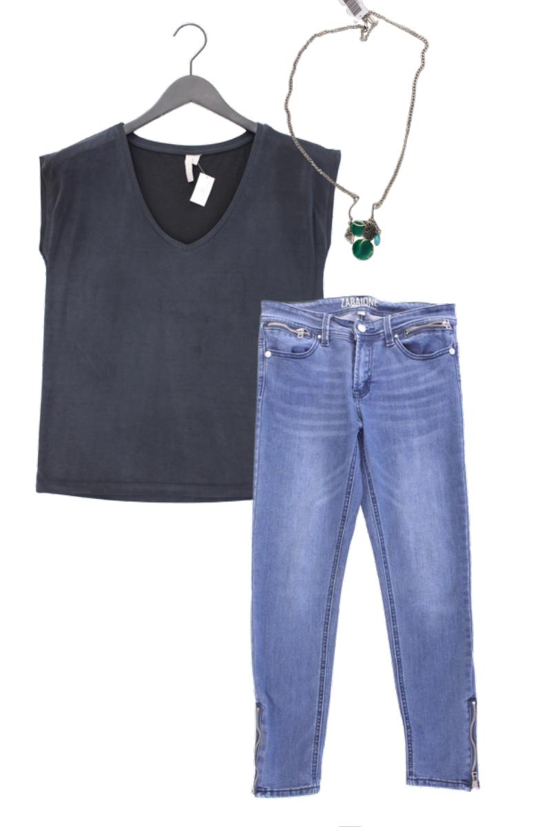 Second Hand Outfit Größe S mit Pieces T-Shirt in Gr. S und Halskette