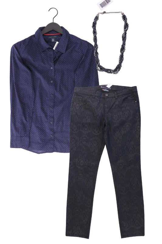 Second Hand Outfit Größe L mit Tommy Hilfiger Langarmbluse in Gr. L