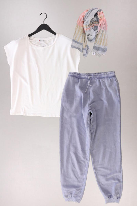 Second Hand Outfit Größe L mit Street One T-Shirt in Gr. 42 und Tuch