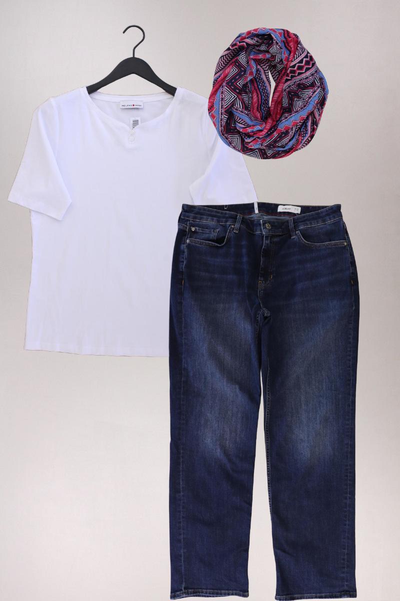 Second Hand Outfit Größe XL mit Helena Vera T-Shirt in Gr. XL und Tuch