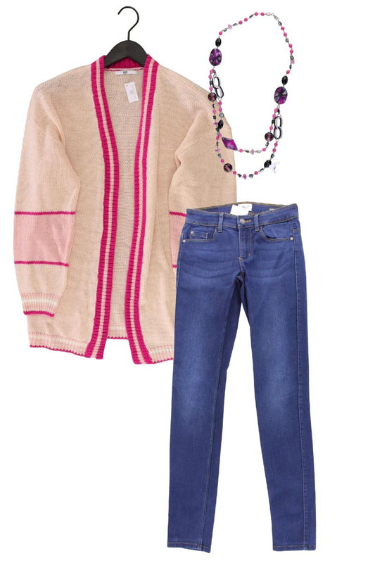 Second Hand Outfit Größe XS mit AJC Fashion Strickjacke in Gr. 32/34