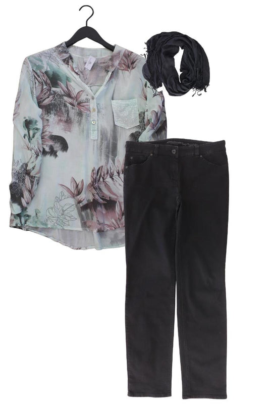 Second Hand Outfit Größe L mit Liberty Classic Bluse in Gr. L und Tuch