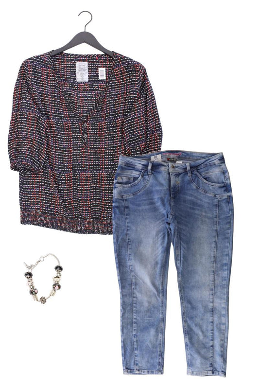 Second Hand Outfit Größe L mit QS by s.Oliver Classic Bluse in Gr. 42