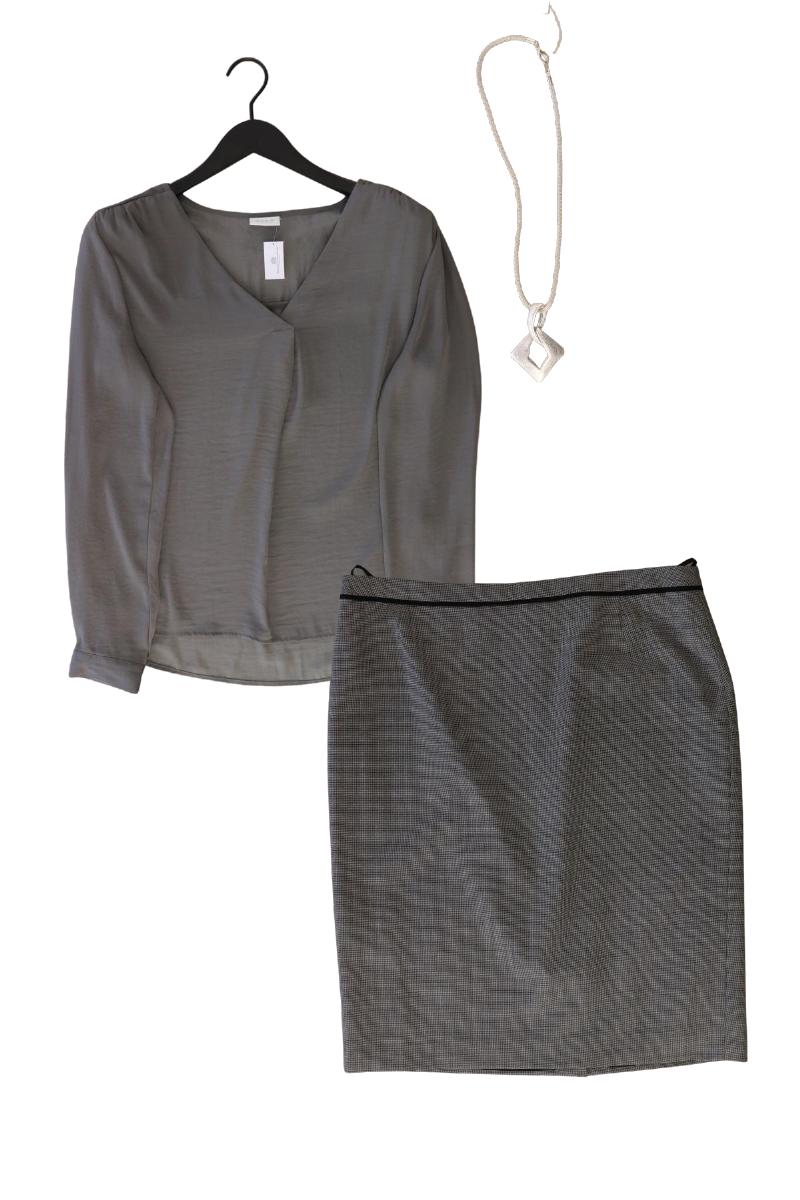 Second Hand Outfit Größe L mit Vila Langarmbluse in Gr. L und Halskette