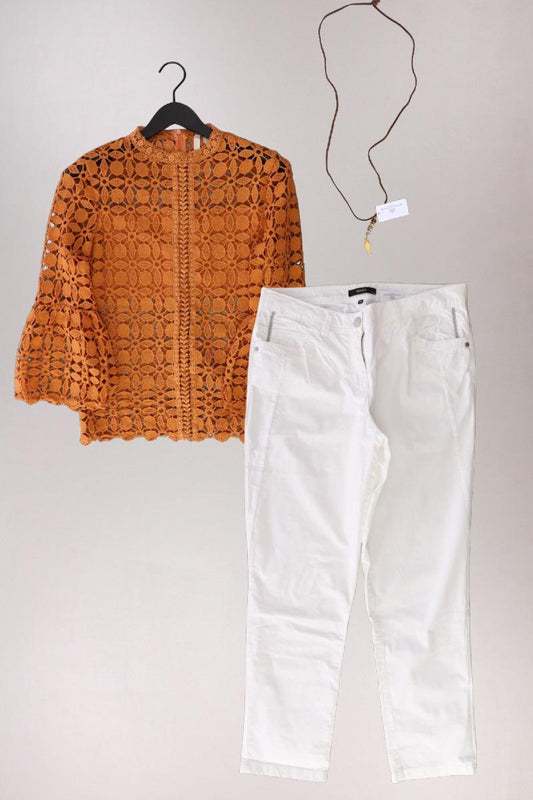 Second Hand Outfit Größe M mit Oversize-Bluse in Gr. 38, Bonita Hose in Gr. 38