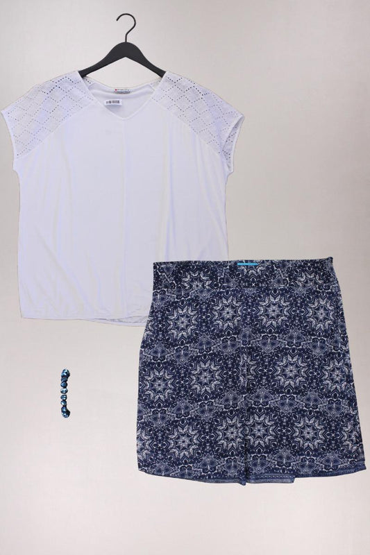 Second Hand Outfit Größe XL mit Street One T-Shirt in Gr. 46, Rock in Gr. 46
