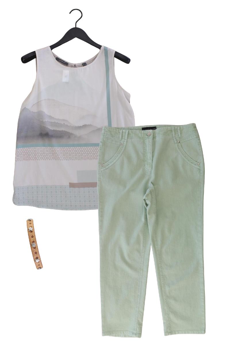 Second Hand Outfit Größe L mit Esprit Ärmellose Bluse in Gr. L und Armband