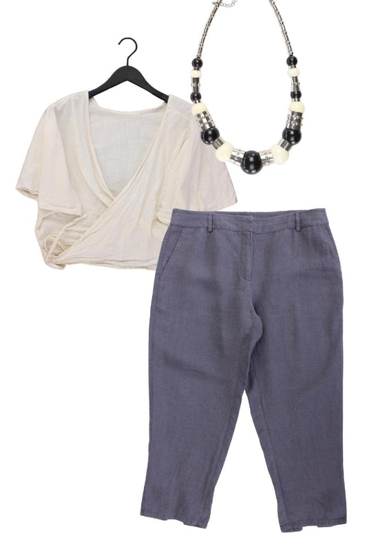 Second Hand Outfit Größe XL mit The Simple Folk Kurzarmbluse in Gr. XL