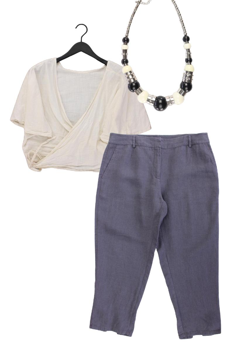 Second Hand Outfit Größe XL mit The Simple Folk Kurzarmbluse in Gr. XL