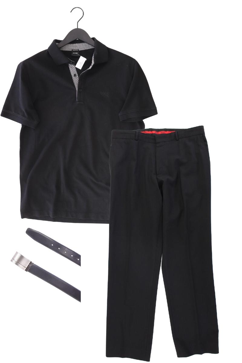 Second Hand Outfit Größe L mit Hugo Boss Poloshirt in Gr. L und Gürtel