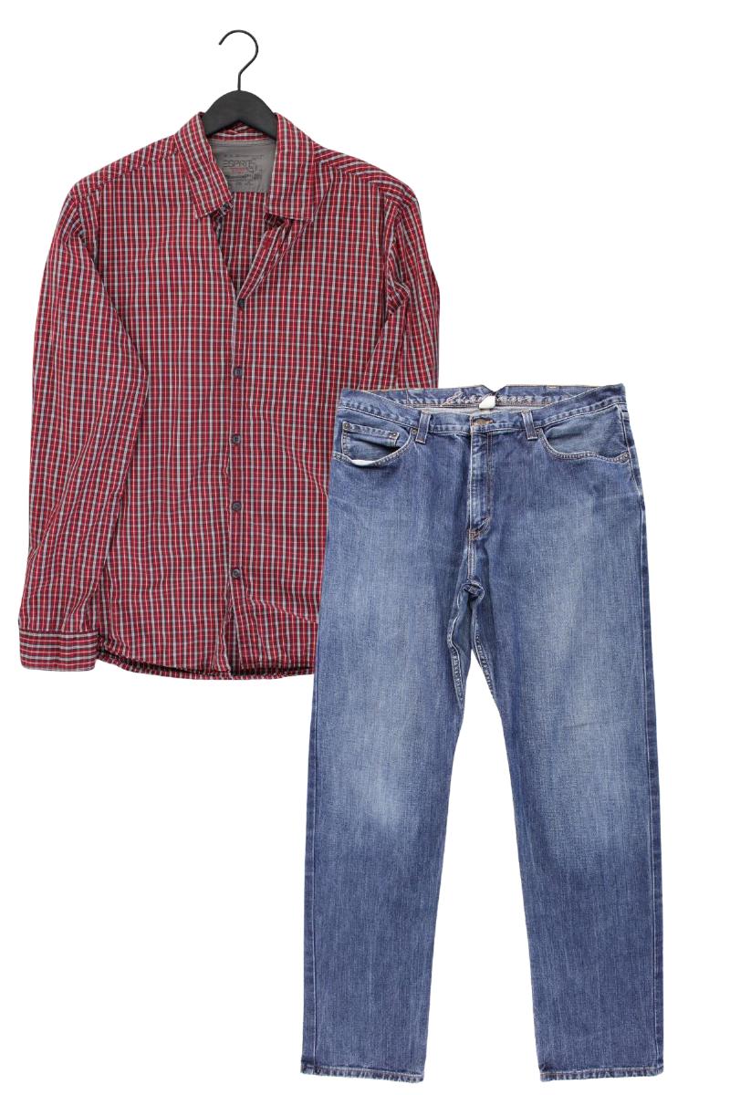 Second Hand Outfit Größe XL mit Esprit Karohemd in Gr. XL