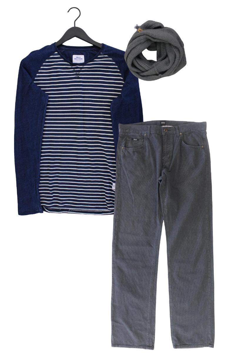Second Hand Outfit Größe M mit Mills Brothers Longsleeve-Shirt in Gr. M
