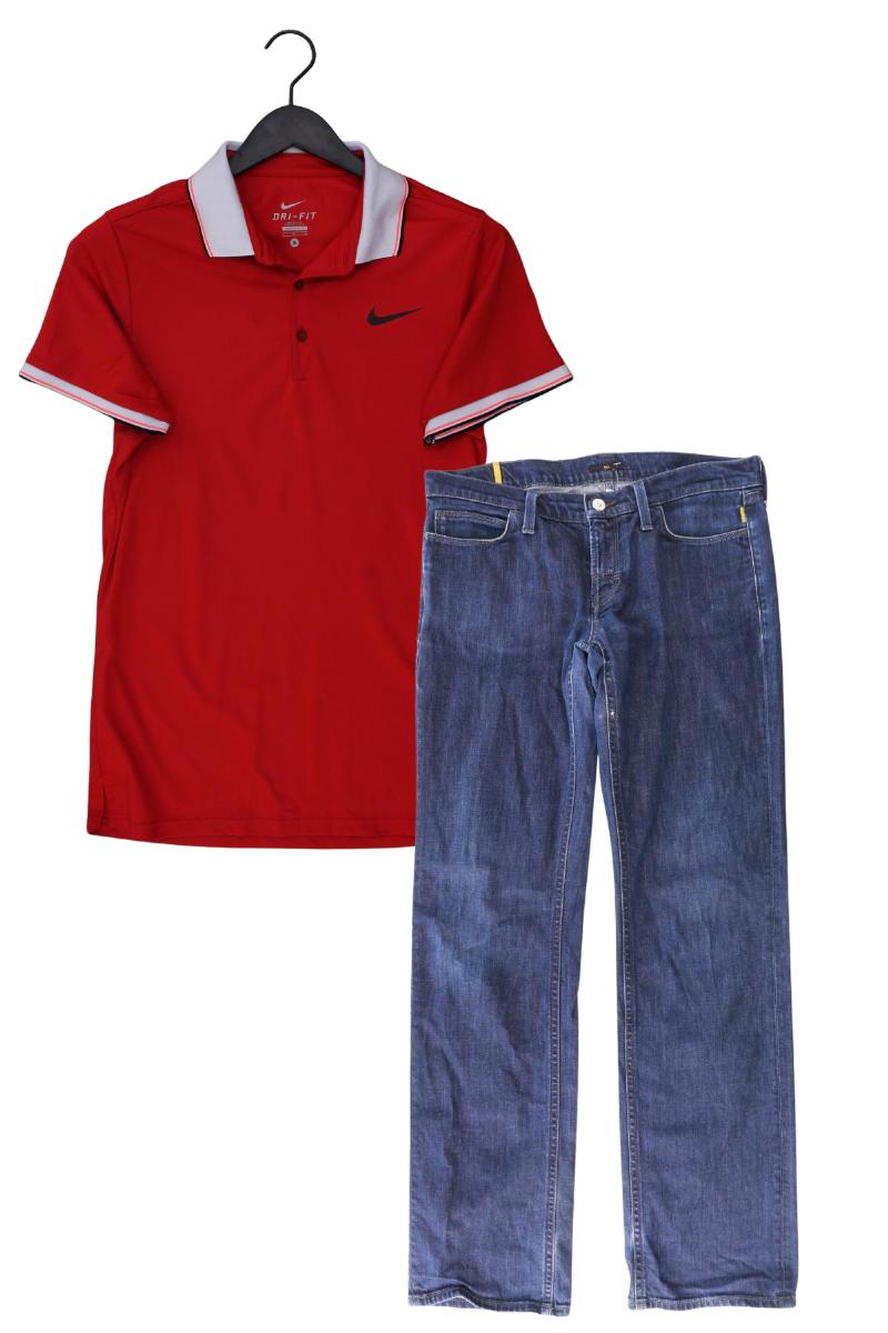 Second Hand Outfit Größe S mit Nike Poloshirt in Gr. S