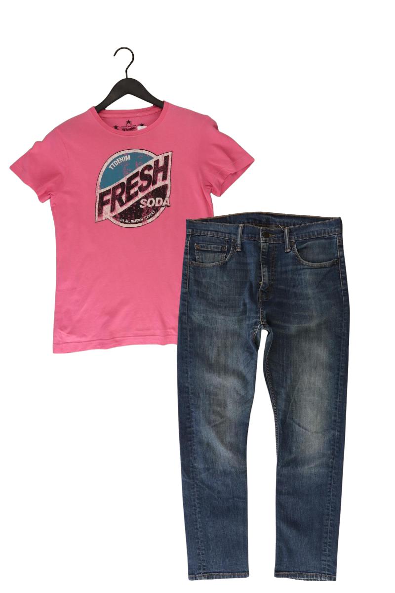 Second Hand Outfit Größe S mit Tom Tailor Printshirt in Gr. S