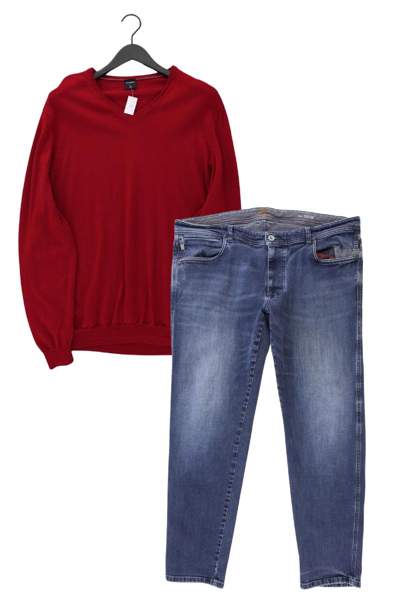 Second Hand Outfit Größe XXXL mit Olymp Wollpullover in Gr. XXXL