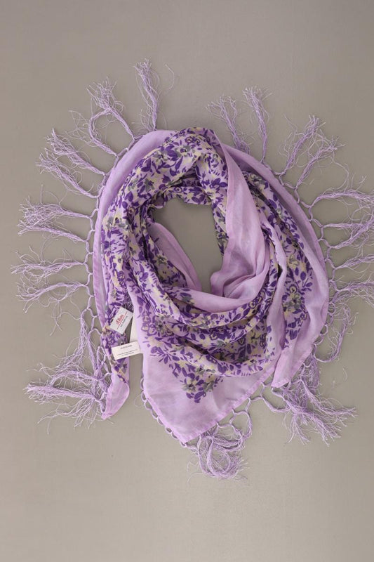 s.Oliver Tuch mit Blumenmuster lila aus Polyester