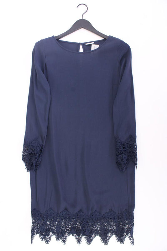 Vila Langarmkleid Gr. XS blau aus Polyester