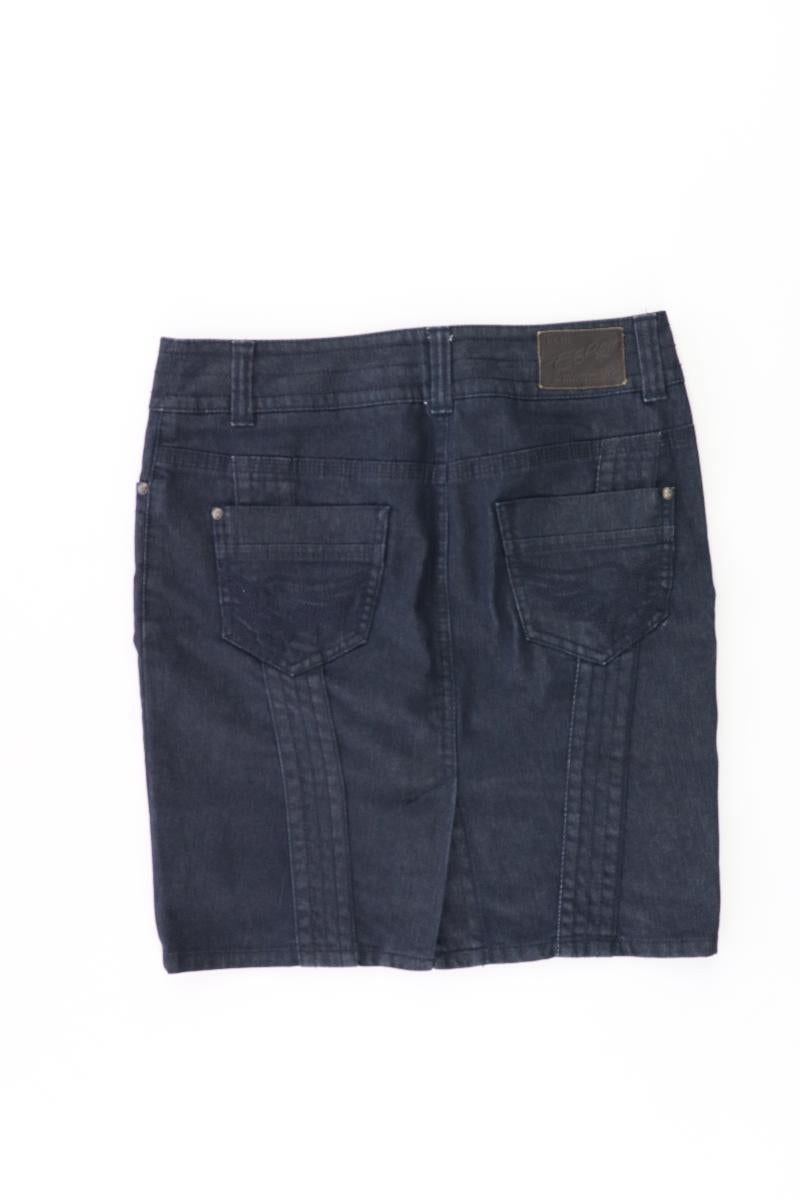 Esprit Jeansrock Gr. 34 blau aus Baumwolle