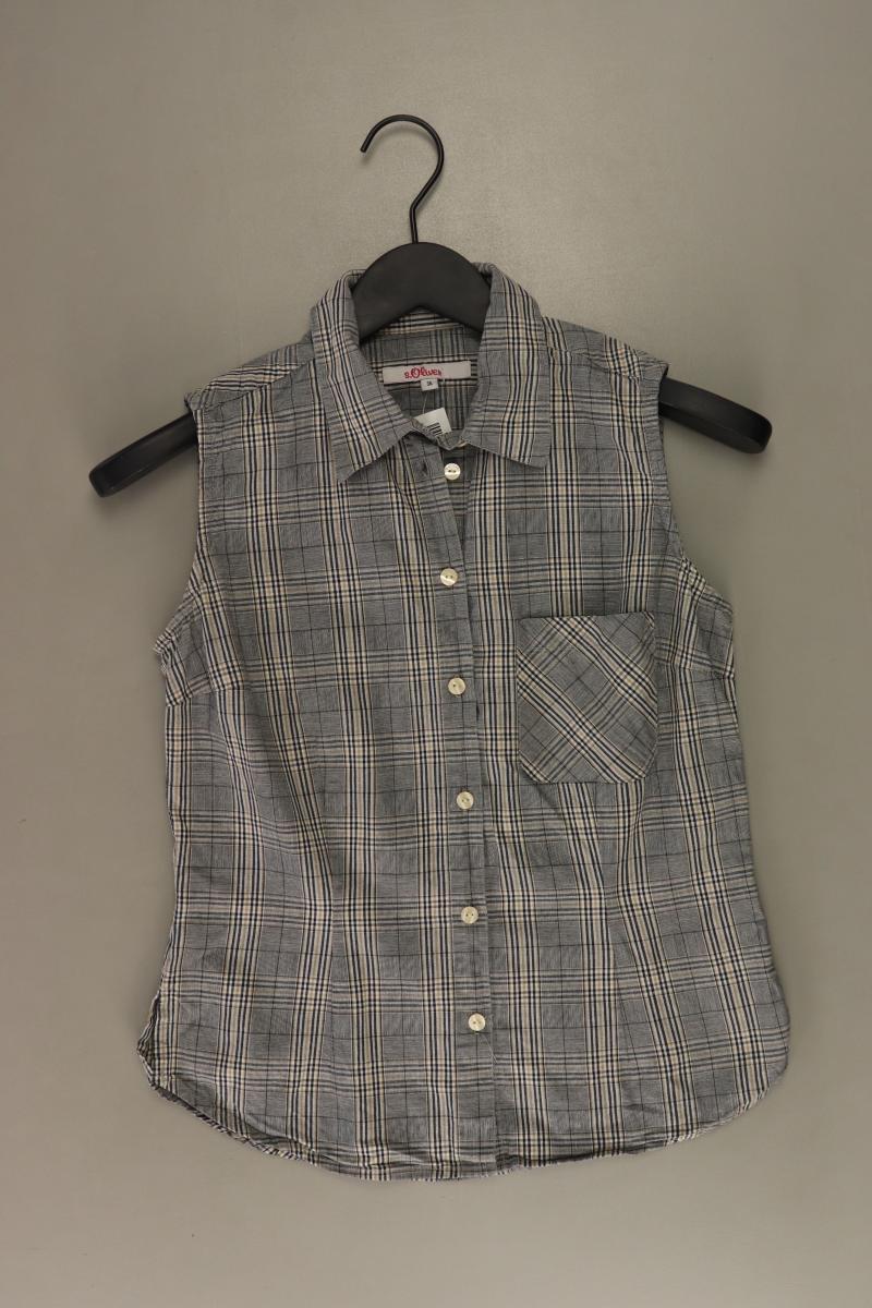 Second Hand Outfit Größe S mit s.Oliver Karobluse in Gr. 36 und Halskette