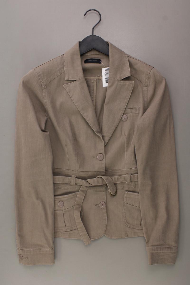 Vero Moda Regular Blazer Gr. 38 mit Gürtel braun aus Baumwolle