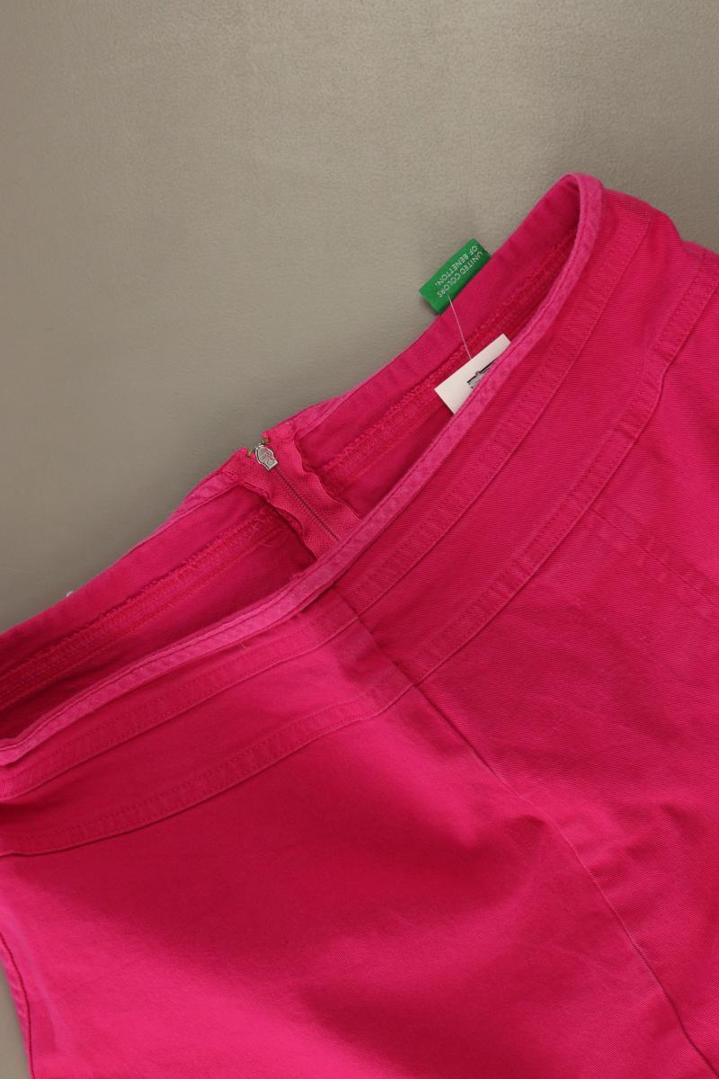 United Colors of Benetton Kurzer Rock Gr. IT 42 pink aus Baumwolle