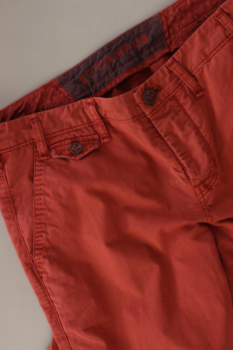 Campus by Marc O'Polo Chinohose Gr. W27 orange aus Baumwolle