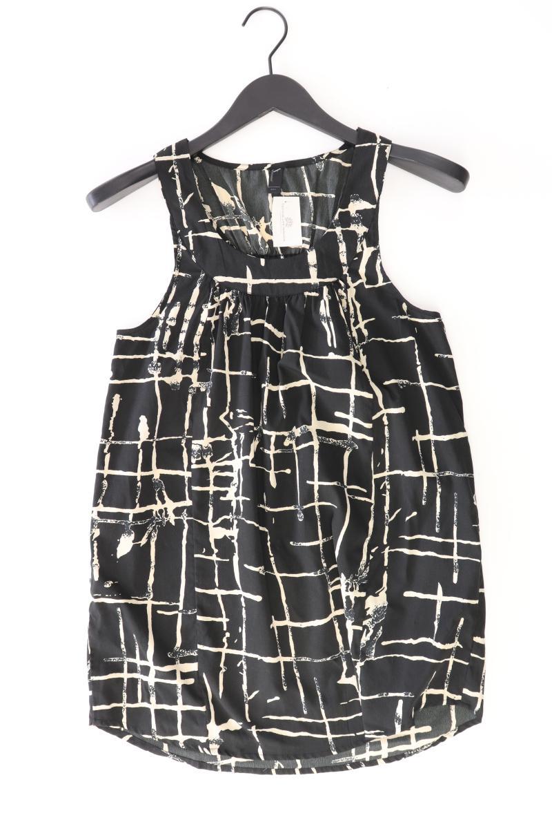 Vero Moda Bluse Gr. S geometrisches Muster Ärmellos schwarz aus Polyester