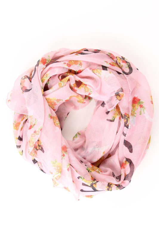 Clayre & Eef Tuch pink aus Polyester