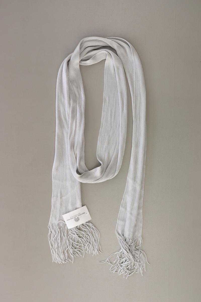 JAGO Tuch neuwertig silber aus Acetat