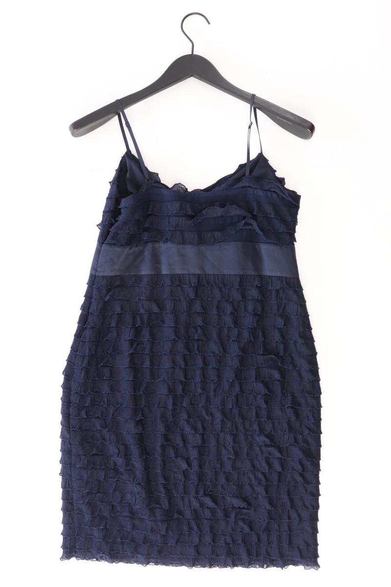 Esprit Chiffonkleid Gr. L Träger blau aus Polyester