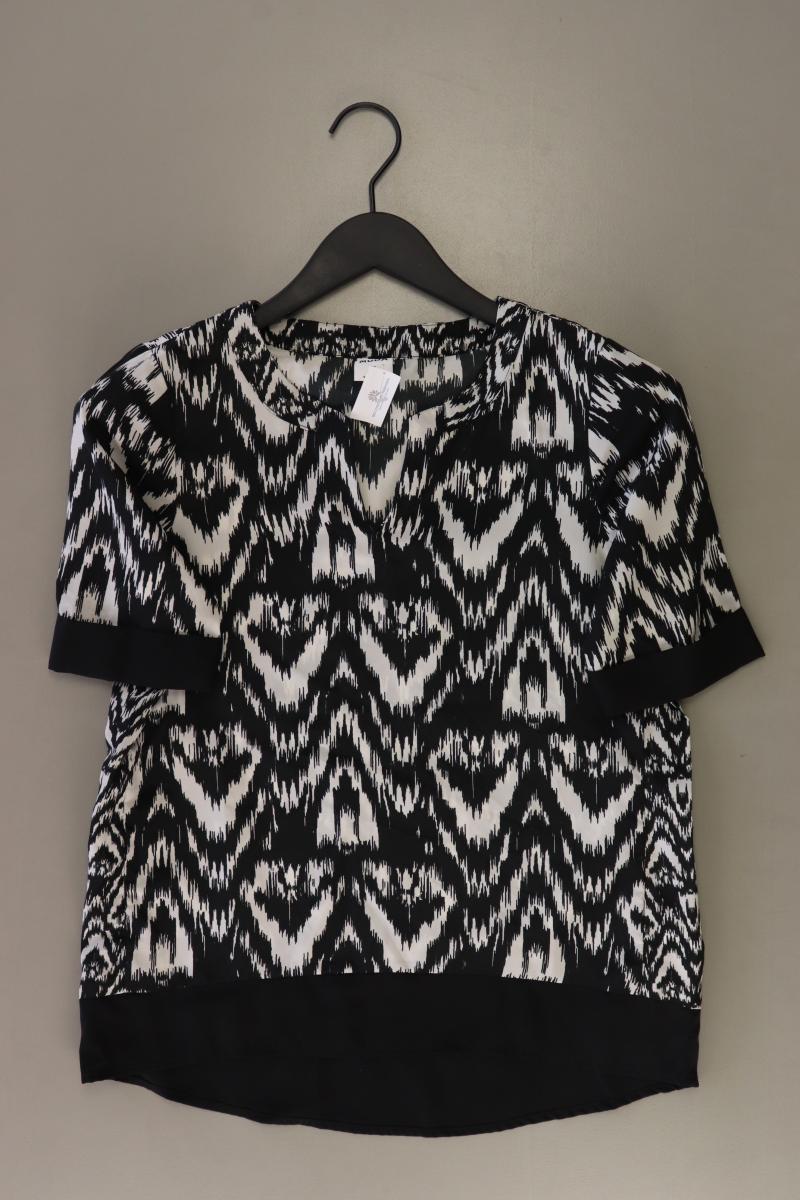 Vero Moda Kurzarmbluse Gr. XS schwarz aus Polyester