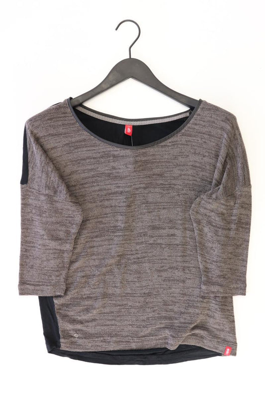 edc by Esprit Strickshirt Gr. XS 3/4 Ärmel grau aus Polyester