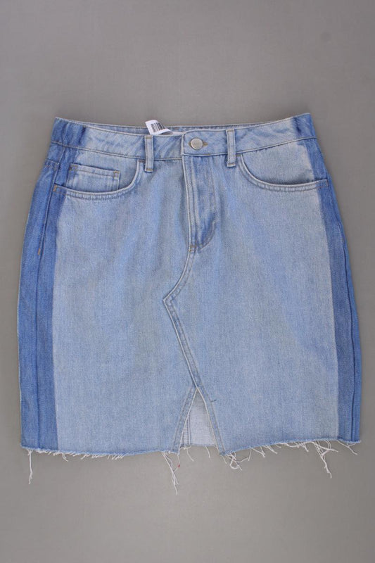 NA-KD Jeansrock Gr. 40 blau aus Baumwolle